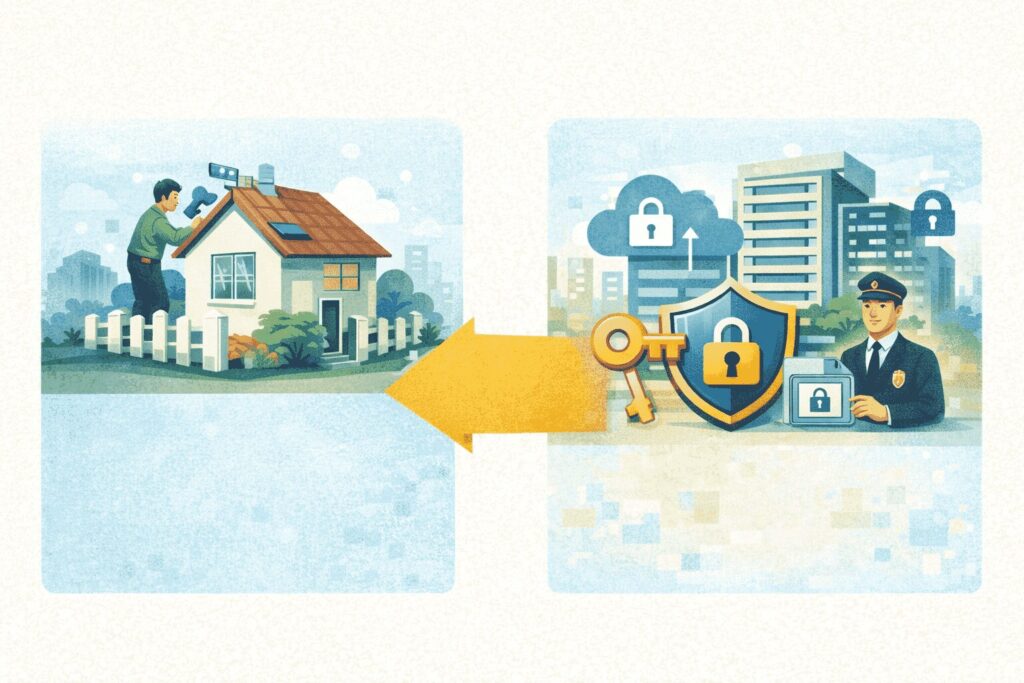 クラウドの正体とは？データの「住処（不動産）」で理解する